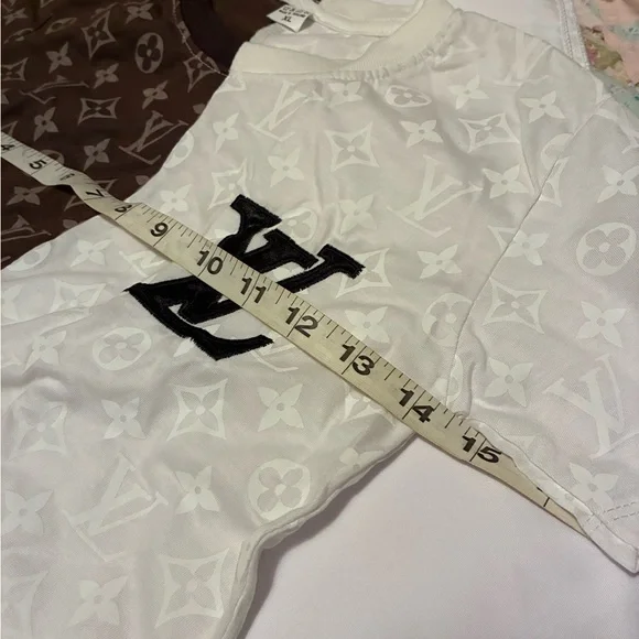 Kids Brown and White Designer Pajamas